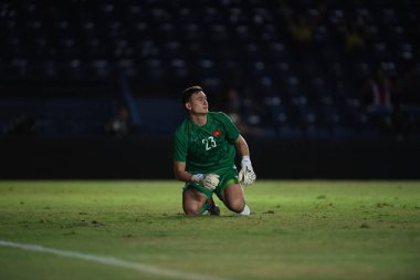 Buriram, Tayland - 8 Haziran 2019: Dang Van Lam # 23 Vietnam Oyuncusu Kings Cup final maçı sırasında Chang Arena, Buriram, Tayland