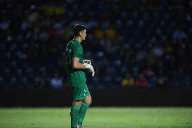 Buriram, Tayland - 8 Haziran 2019: Dang Van Lam # 23 Vietnam Oyuncusu Kings Cup final maçı sırasında Chang Arena, Buriram, Tayland