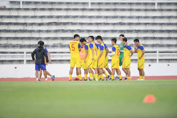 Buriram Thailand Juni 2019 Spelers Van Vietnam Actie Tijdens Training — Stockfoto
