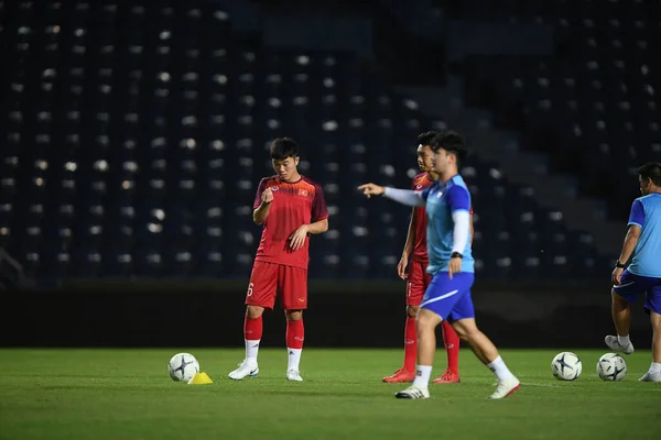 Buriram Tailandia Junio 2019 Jugador Lng Xun Trng Vietnam Acción —  Fotos de Stock