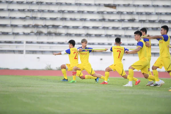 부리람 2019 Nguyn Cng Phng Player Vietnam Training Curacao Province — 스톡 사진