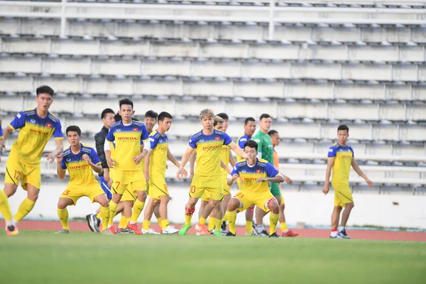 Buriram Thailand Juni 2019 Spieler Vietnams Training Vor Dem Spiel — Stockfoto