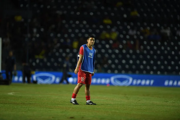 2019年6月8日 Duck Chinh 18ベトナムの選手 タイのBuriramのChang ArenaでのKings Cup決勝戦で活躍 — ストック写真