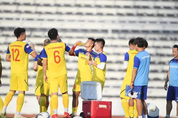 Buriram Thailand Juni 2019 Spelers Van Vietnam Actie Tijdens Training — Stockfoto