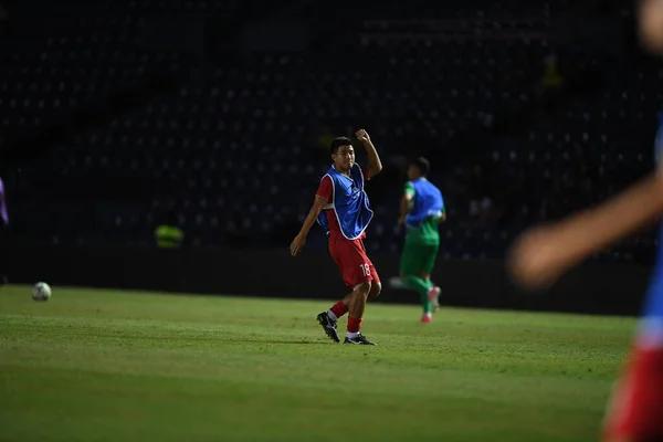 Buriram Tailandia Junio 2019 Duc Chinh Jugador Vietnam Acción Durante —  Fotos de Stock