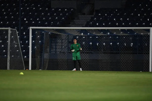 Buriram Tailandia Junio 2019 Dang Van Lam Jugador Vietnam Acción —  Fotos de Stock