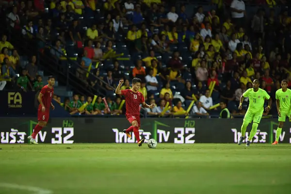 Buriram Tayland Haziran 2019 Nguyn Quang Kings Cup Final Karşılaşmasında — Stok fotoğraf