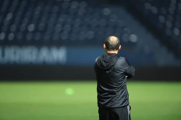 Buriram Tailandia Junio 2019 Park Hang Seo Entrenador Jefe Vietnam —  Fotos de Stock