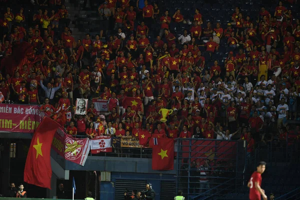 Buriram Tailandia Junio 2019 Aficionados Identificados Acción Durante Partido Final — Foto de Stock