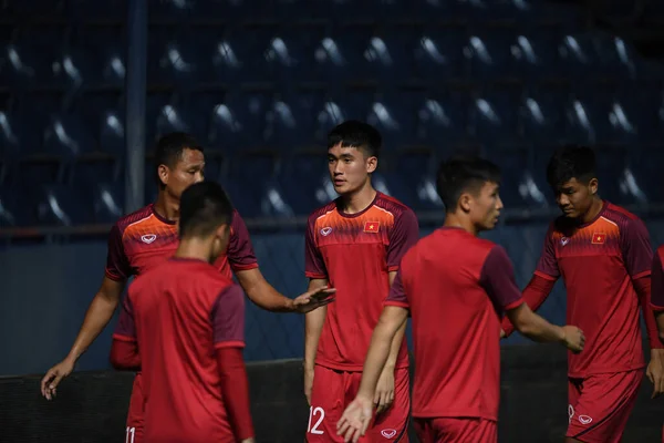 Buriram Thailand Juni 2019 Onbekende Speler Van Vietnam Actie Tijdens — Stockfoto