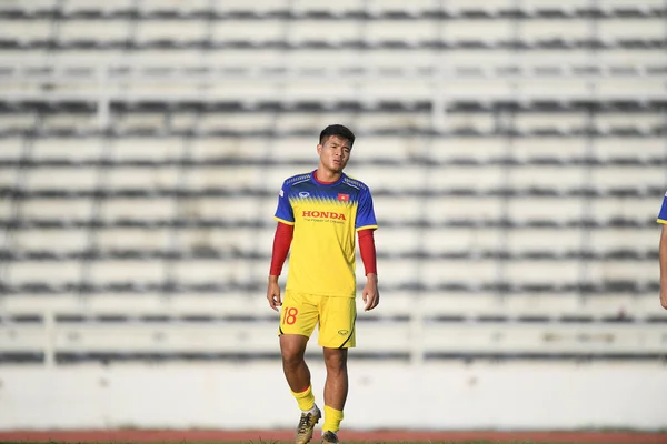 Buriram Thailand June 2019 Duc Chinh Player Vietnam Action Training — Stock Photo, Image