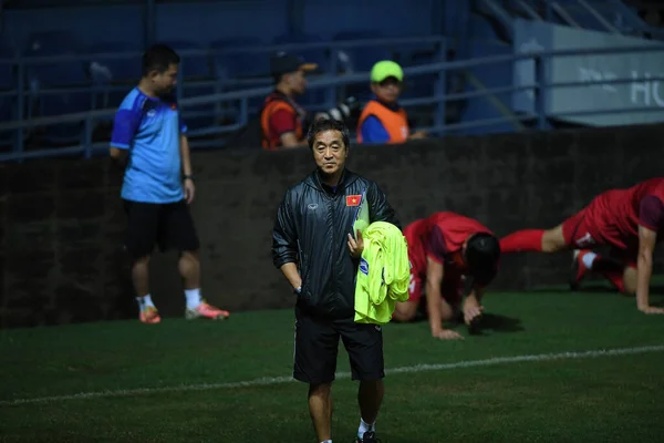 Buriram Thailand Juni 2019 Pelatih Staf Vietnam Dalam Tugas Selama — Stok Foto