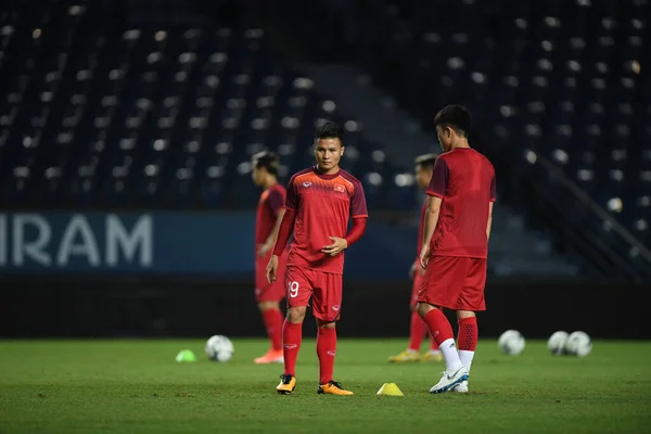 Buriram Таїланд Червня 2019 Нгуїн Куанг Гравець Єтнаму Під Час — стокове фото