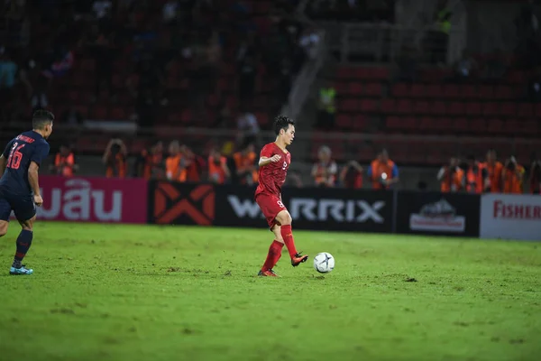 Pathumthani Tailândia Set 2019 Nguyen Van Toan Jogador Vietnam Ação — Fotografia de Stock