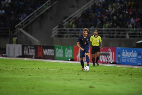 Pathumthani Thailand Sep 2019 Theerathon Boonmatan Player Thailand Action Match — стокове фото