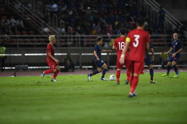 Pathumthani Thailand Sep 2019 Chanathip Songkrasin Player Thailand Action Match — Stock Photo, Image