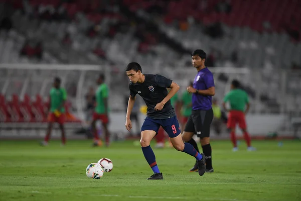 Jakarta Indonesien Sep 2019 Supachai Jaided Spelare Thailand Aktion Match — Stockfoto