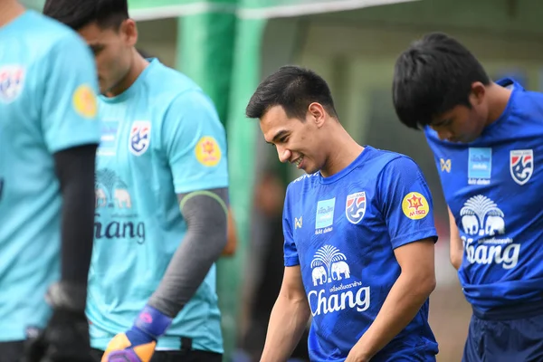 Bangkok Tailandia Mayo 2019 Nitipong Selanon Jugador Tailandia Acción Durante — Foto de Stock