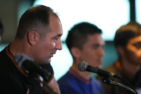 Buriram Thailand Jun 2019 Igor Stimac Head Coach India Press — Stock Photo, Image