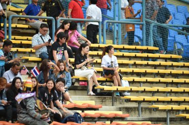 Shah alam, Malezya, 15 Ağustos 2017: Tayland ile Malezya 'nın Şah Alam Stadyumu' nda oynanan 28.