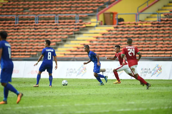 Shah Alam Malezya Ağustos 2017 Sasalak Haiprakhon Tayland Futbolcusu Seagames — Stok fotoğraf