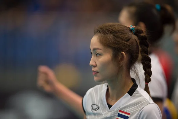 Kualalumpur Malaysia Aug 2017 Nootsara Tomkom Player Thailand Action Competition — 스톡 사진