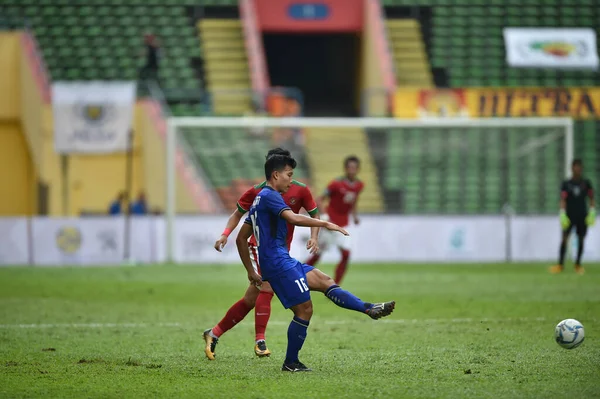 Shah Alam Malaysia 15Aug2017 Phitiwat Sookjitthummakul Spelare Thailand Aktion Seagames — Stockfoto