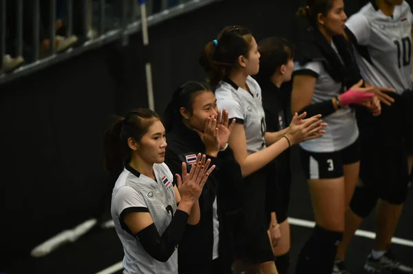 Kualumpur Malezya Ağustos 2017 Tayland Malezya Düzenlenen Kadın Voleybol Müsabakaları — Stok fotoğraf