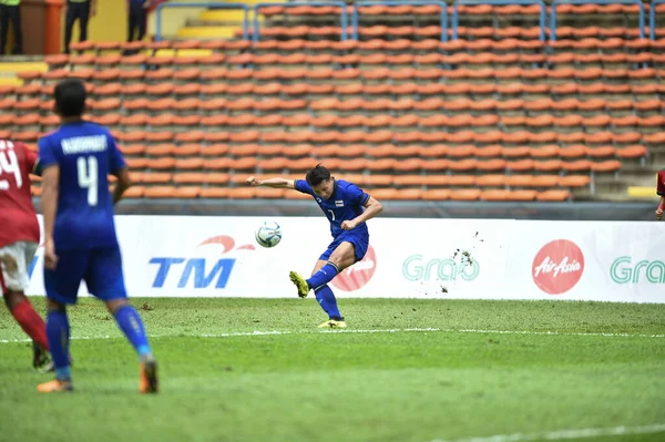 Shah Alam Malaysia Aug 2017 Nattawut Sombatyotha Player Thailand Action — 图库照片