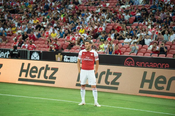 Kallang Singapur 26Juli2018 Lucas Perez Spieler Von Arsenal Aktion Vor — Stockfoto