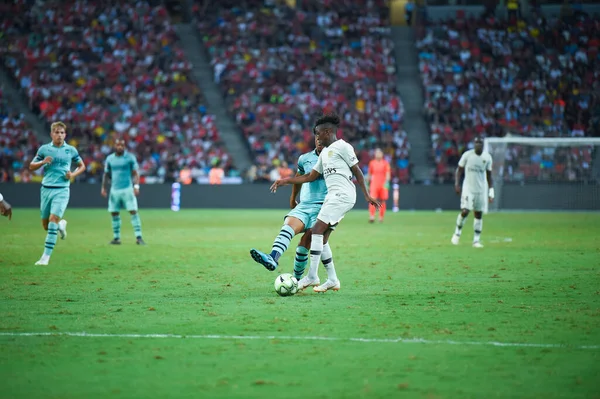 Kallang Singapur 28Juli2018 Arthur Zagre Spieler Von Psg Aktion Während — Stockfoto