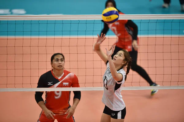 Kualalumpur Malaysia Aug 2017 Nootsara Tomkom Player Thailand Action Competition — 스톡 사진