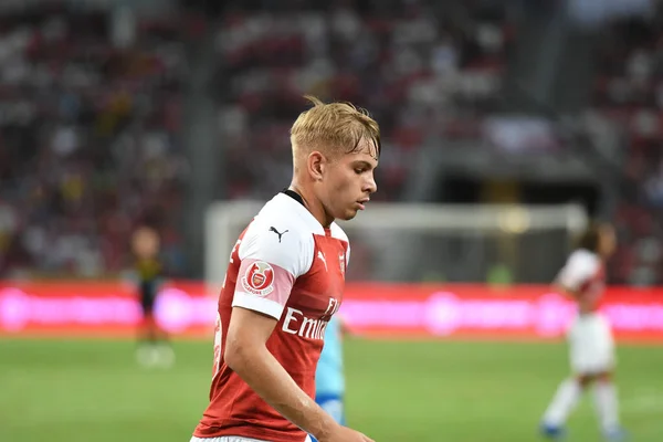 Kallang Singapore 26Jul2018 Emile Smith Rowe Player Arsual Operations Icc2018 — 스톡 사진