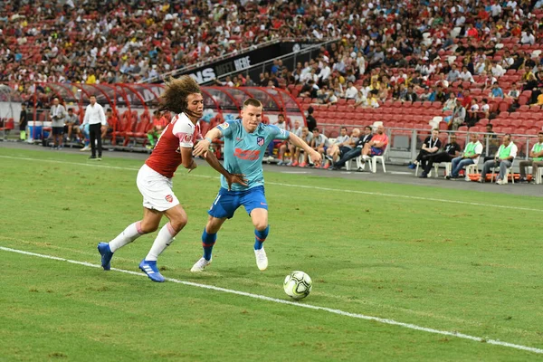 Kallang Singapore Jul 2018 Kevin Gameiro Speler Van Atletico Madrid — Stockfoto