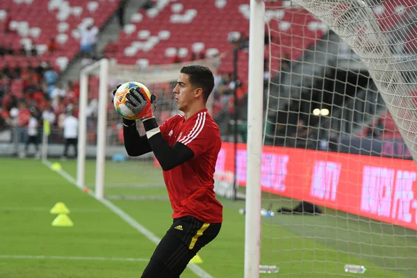 Kallang Singapore Červen 2019 Joel Pereira Hráč Manchester Utd Akci — Stock fotografie