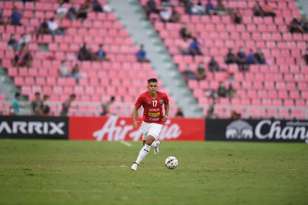 Bangkok Thailand 11Th November 2020 Leandro Assumpcao Player Thailand Action — Stock Photo, Image