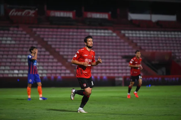 Nonthaburi Thailand 23Th February 2021 Mirzaev Sardor Player Scg Muangthong — Stock Photo, Image