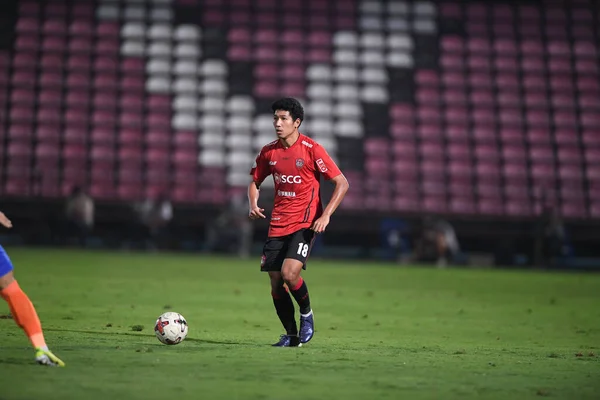 Nonthaburi Thailand 23Th February 2021 Veerathep Pomphan Player Scg Muangthong — Stock Photo, Image