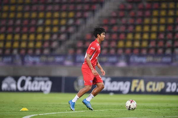 Prathumthani Thailand Apr 2021 Thongchai Thongcham Speler Van Chonburi Actie — Stockfoto