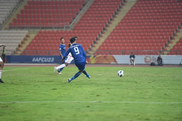 Bangkok Thailand Jan 2020 Jasurbek Yakhshiboev Player Uzbekistan Action Afc — 스톡 사진