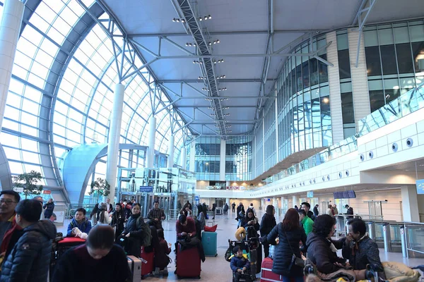 Moscow Russia Nov 2018 Δομή Του Αεροδρομίου Της Μόσχας Domodedovo — Φωτογραφία Αρχείου