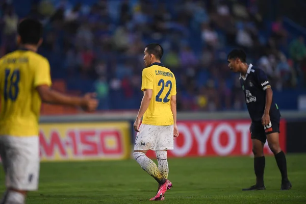 Nakhonpathom Thailand Oct 2020 Pathompol Chareounrattanapirom Player Thailand Action Friendly — Stock Photo, Image