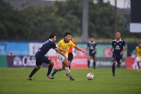 Nakhonpathom Thailand Oct 2020 Arthit Boodjinda Jugador Tailandia Acción Durante —  Fotos de Stock