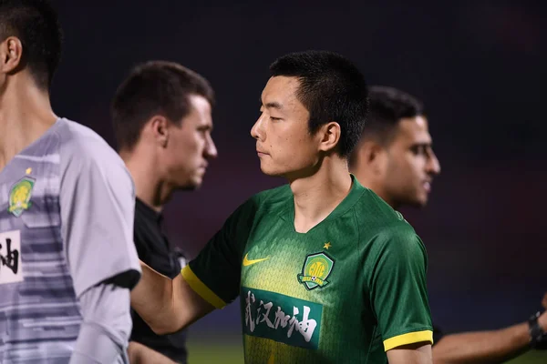 Chiangrai Tailandia Feb 2020 Lei Jugador Beijing Guoan Acción Durante — Foto de Stock