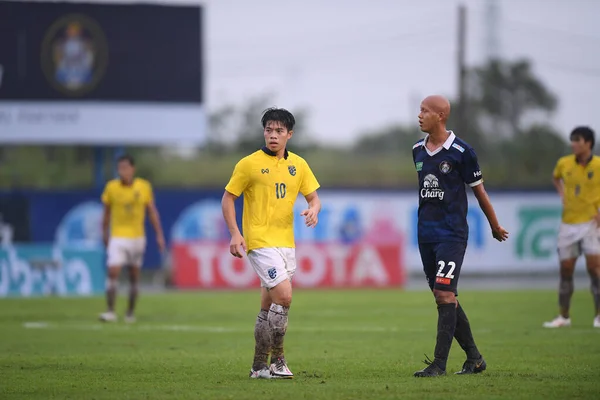 Nakhonpathom Thailand Oct 2020 Eakkanit Panya Παίκτης Της Ταϊλάνδης Δράση — Φωτογραφία Αρχείου