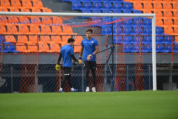 Bangkok Tailandia Ene 2020 Watchara Buathong Jugador Puerto Durante Entrenamiento —  Fotos de Stock