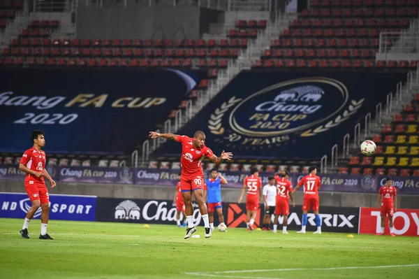 Prathumthani Thailand Apr 2021 Eliandro Speler Van Chonburi Actie Tijdens — Stockfoto