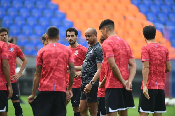 Bangkok Tailandia Ene 2020 Choktawee Promrat Entrenador Puerto Durante Entrenamiento — Foto de Stock