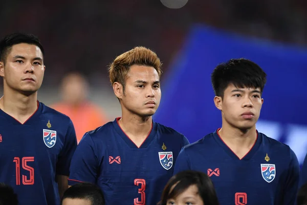 Hanoi Vietnam Nov 2019 Theerathon Bunmatan Player Thailand Fifa World — Stok Foto