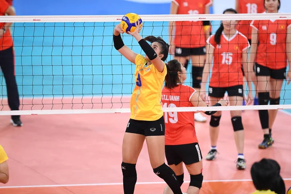 Manila Philippine Dec 2019 Pornpan Keadprat Player Thailand Action Seagames2019 — ストック写真